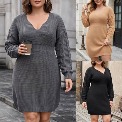 Robe confortable et élégante d'automne